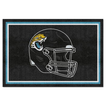 Jacksonville Jaguars 5ft. x 8 ft. Plush Area Rug