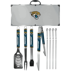 Jacksonville Jaguars 8 pc Logo BBQ Set