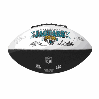 Jacksonville Jaguars Autograph Signature Football