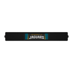 Jacksonville Jaguars Bar Drink Mat - 3.25in. x 24in.