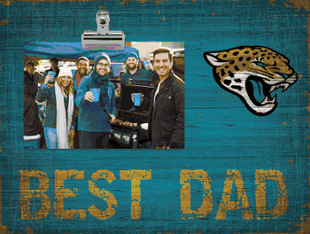 Jacksonville Jaguars Best Dad Clip Frame