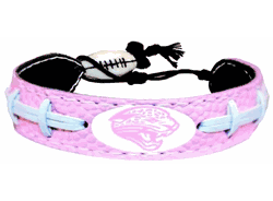 Jacksonville Jaguars Bracelet Pink Football CO