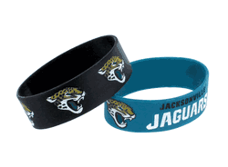 Jacksonville Jaguars Bracelets 2 Pack Wide
