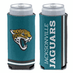 Jacksonville Jaguars Can Cooler Slim Can Design