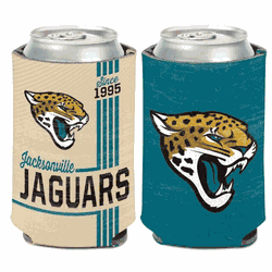 Jacksonville Jaguars Can Cooler Vintage Design