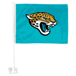 Jacksonville Jaguars Car Flag Large 1pc 11" x 14"