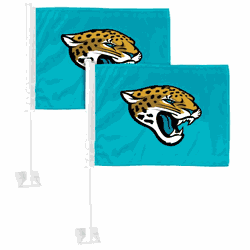 Jacksonville Jaguars Car Flag Large 1pc 11" x 14"