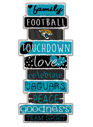 Jacksonville Jaguars Celebrations Stack 24" Sign