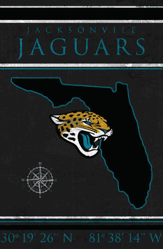 Jacksonville Jaguars Coordinates 17x26