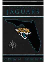 Jacksonville Jaguars Coordinates 17x26