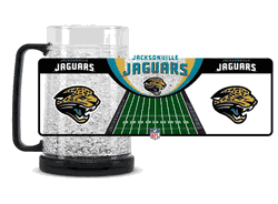 Jacksonville Jaguars Crystal Freezer Mug