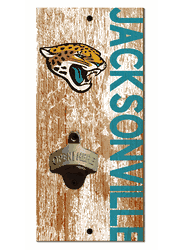 Jacksonville Jaguars Distressed Bottle Opener