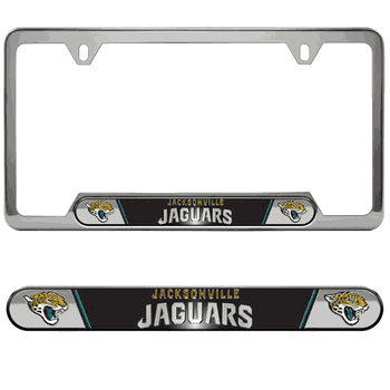 Jacksonville Jaguars Embossed License Plate Frame, 6.25in x 12.25in