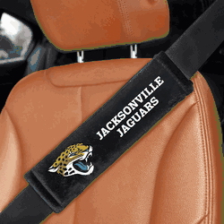 Jacksonville Jaguars Embroidered Seatbelt Pad - 2 Pieces