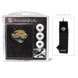 Jacksonville Jaguars Embroidered Towel Golf Gift Set