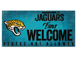 Jacksonville Jaguars Fans Welcome Sign