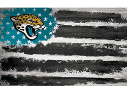 Jacksonville Jaguars Flag 11x19.