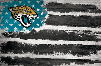 Jacksonville Jaguars Flag 17x26