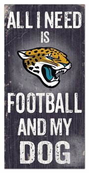 Jacksonville Jaguars Football and My Dog Sign