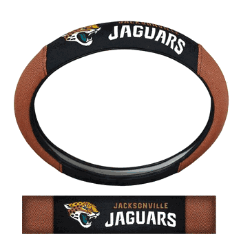 Jacksonville Jaguars Football Grip Steering Wheel Cover 15