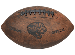 Jacksonville Jaguars Football - Vintage Throwback - 9 Inches