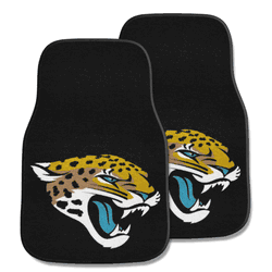 Jacksonville Jaguars Front Carpet Car Mat Set - 2 Pieces