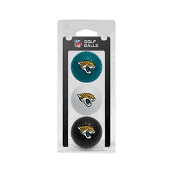 Jacksonville Jaguars Golf Balls - 3 Pack