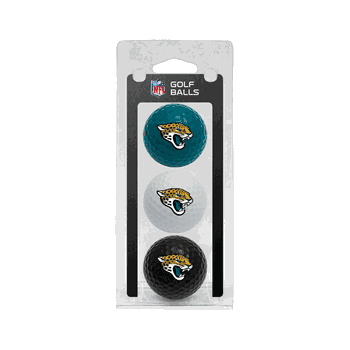Jacksonville Jaguars Golf Balls - 3 Pack