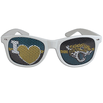 Jacksonville Jaguars I Heart Game Day Shades
