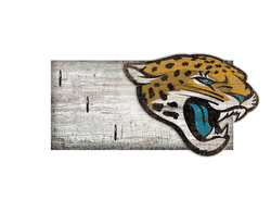 Jacksonville Jaguars Key Holder 6x12