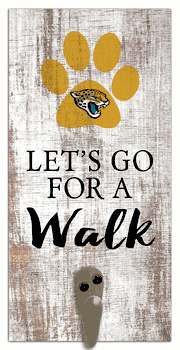 Jacksonville Jaguars Leash Holder 6x12 Sign