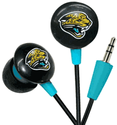 Jacksonville Jaguars Logo Earbuds
