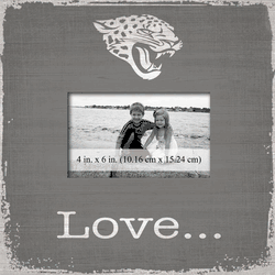 Jacksonville Jaguars Love Picture Frame