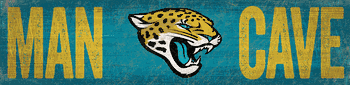 Jacksonville Jaguars Man Cave Sign