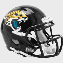 Jacksonville Jaguars NFL Mini Speed Football Helmet