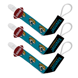 Jacksonville Jaguars Pacifier Clips
