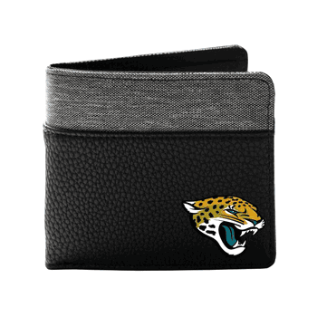 Jacksonville Jaguars Pebble BiFold Wallet BLCK