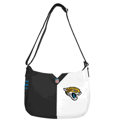 Jacksonville Jaguars Pebble Split Hobo Shoulder Bag