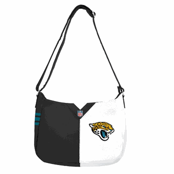 Jacksonville Jaguars Pebble Split Hobo Shoulder Bag