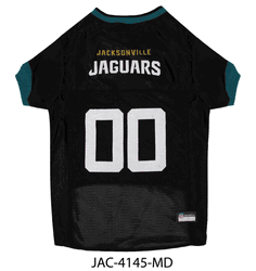 Jacksonville Jaguars Pet Mesh Jersey - Medium