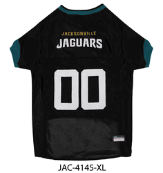 Jacksonville Jaguars Pet Mesh Jersey X-Large