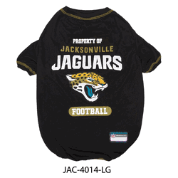 Jacksonville Jaguars Pet Tee Shirt Large