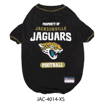 Jacksonville Jaguars Pet Tee Shirt X-Small