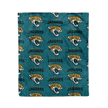 Jacksonville Jaguars Plush Throw 50x60