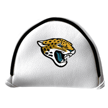 Jacksonville Jaguars Putter Cover - Mallet (White)