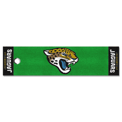Jacksonville Jaguars Putting Green Mat - 1.5ft. x 6ft.