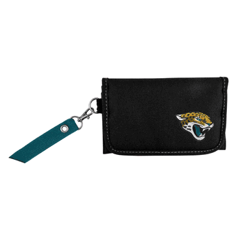 Jacksonville Jaguars Ribbon Organizer Wallet Teal