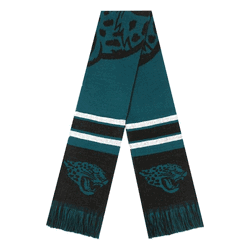 Jacksonville Jaguars Scarf Colorblock Big Logo Design
