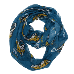Jacksonville Jaguars Sheer Infinity Scarf Alternate