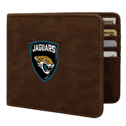Jacksonville Jaguars Shield Wallet - Brown